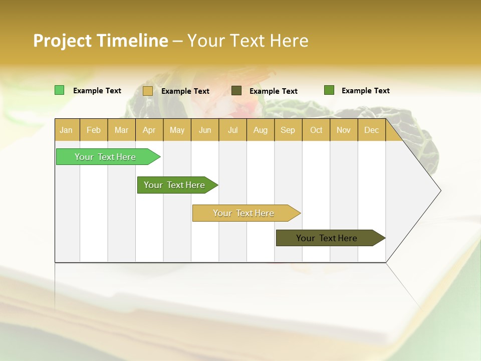 Closeup Filled Cooked PowerPoint Template
