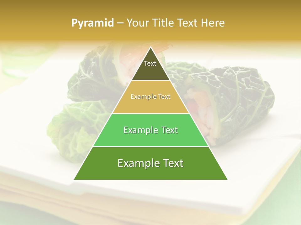 Closeup Filled Cooked PowerPoint Template