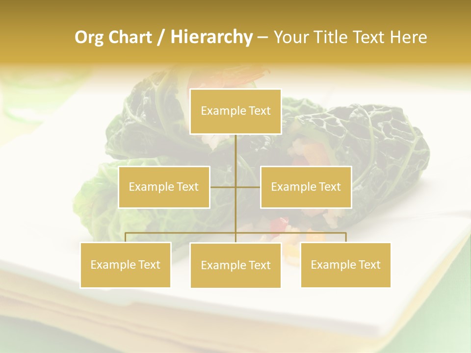 Closeup Filled Cooked PowerPoint Template