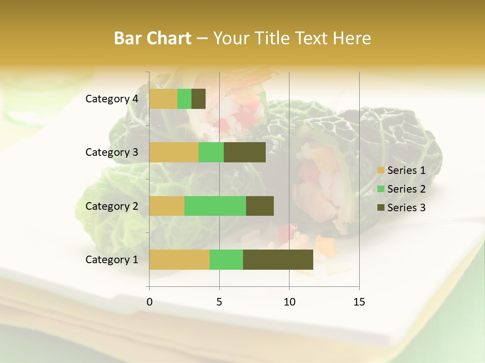 Closeup Filled Cooked PowerPoint Template
