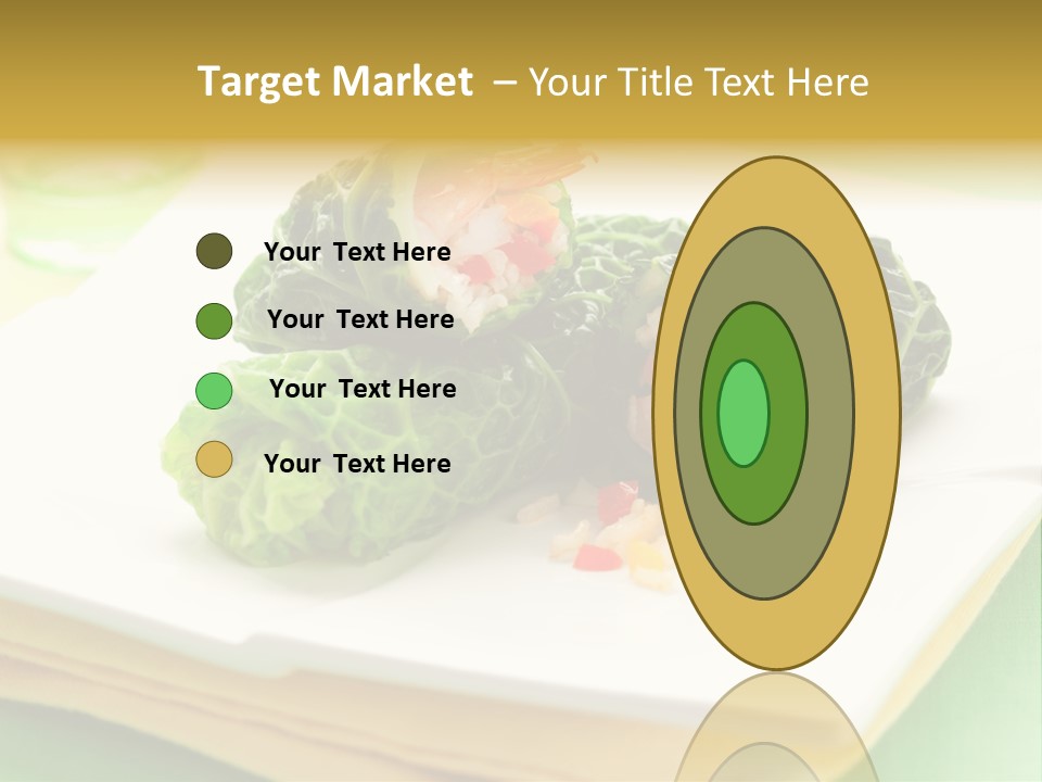 Closeup Filled Cooked PowerPoint Template