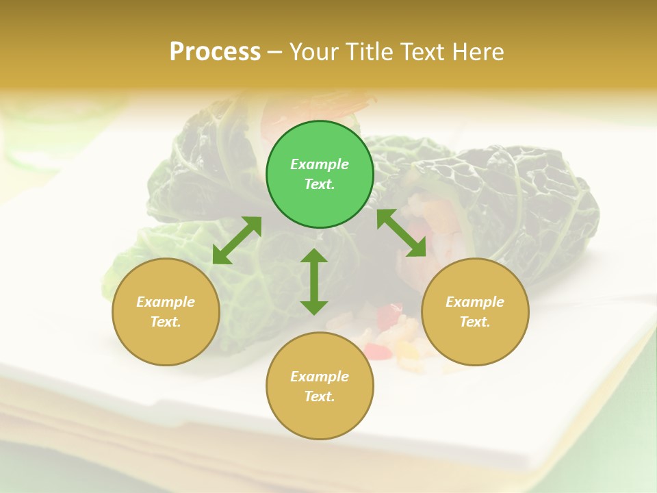 Closeup Filled Cooked PowerPoint Template