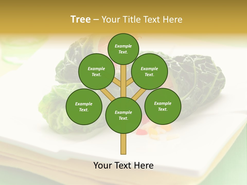 Closeup Filled Cooked PowerPoint Template