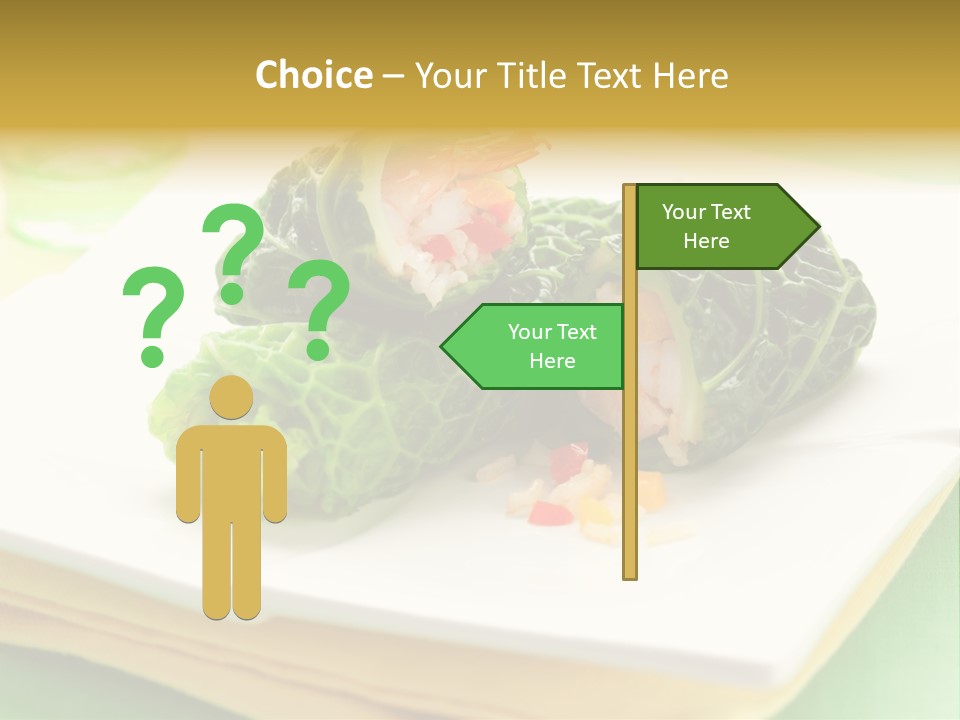 Closeup Filled Cooked PowerPoint Template