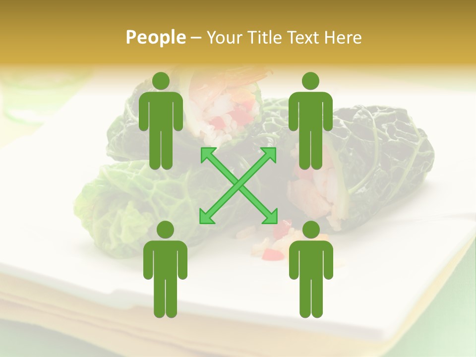 Closeup Filled Cooked PowerPoint Template