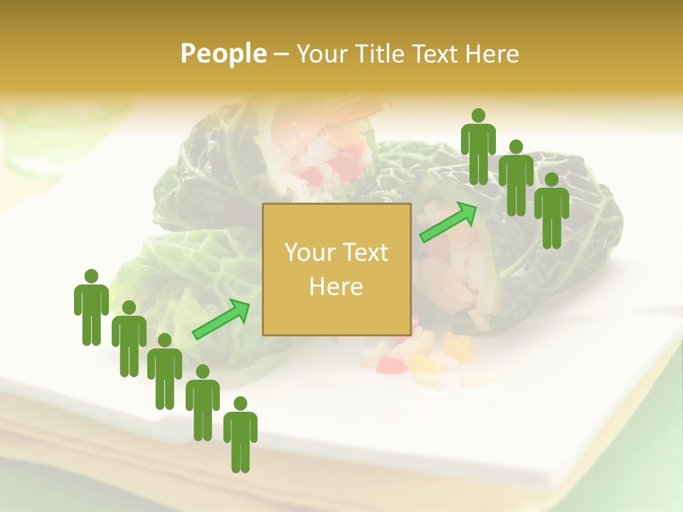 Closeup Filled Cooked PowerPoint Template