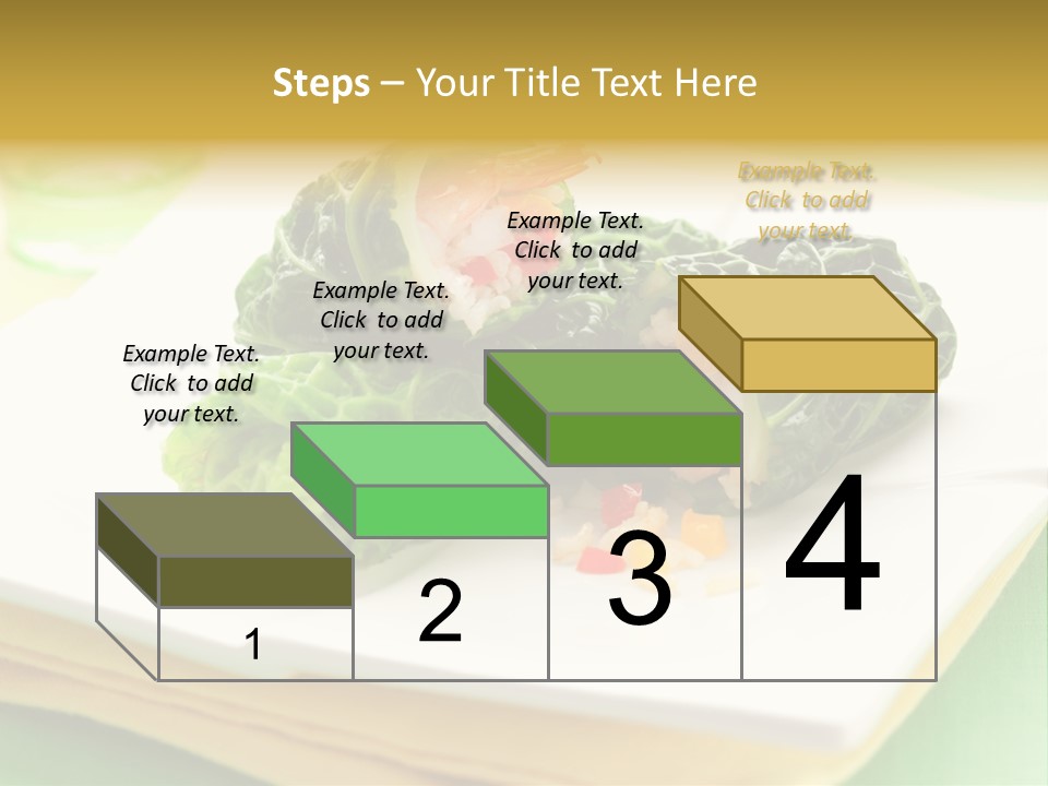 Closeup Filled Cooked PowerPoint Template