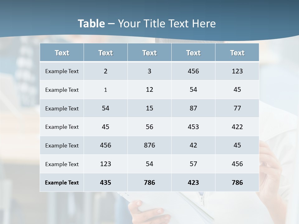Woman Young Teenager PowerPoint Template