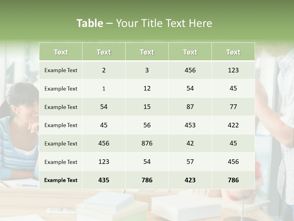 Anatomy Female College PowerPoint Template
