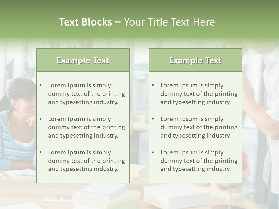 Anatomy Female College PowerPoint Template
