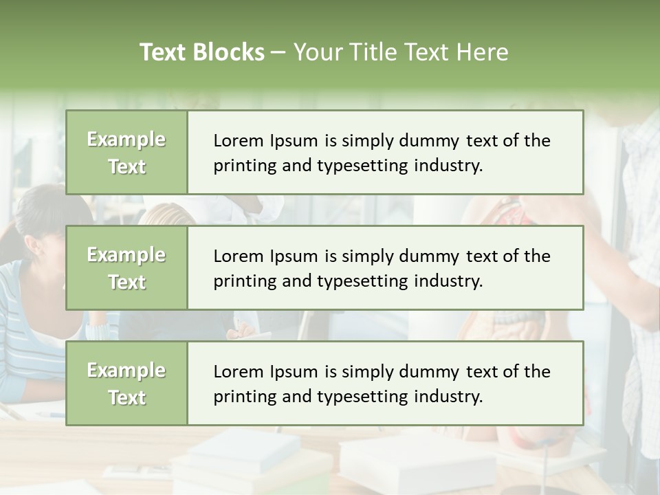 Anatomy Female College PowerPoint Template