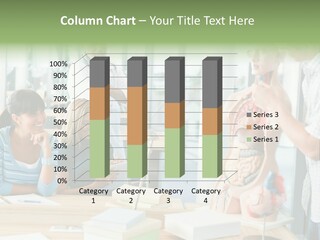 Anatomy Female College PowerPoint Template