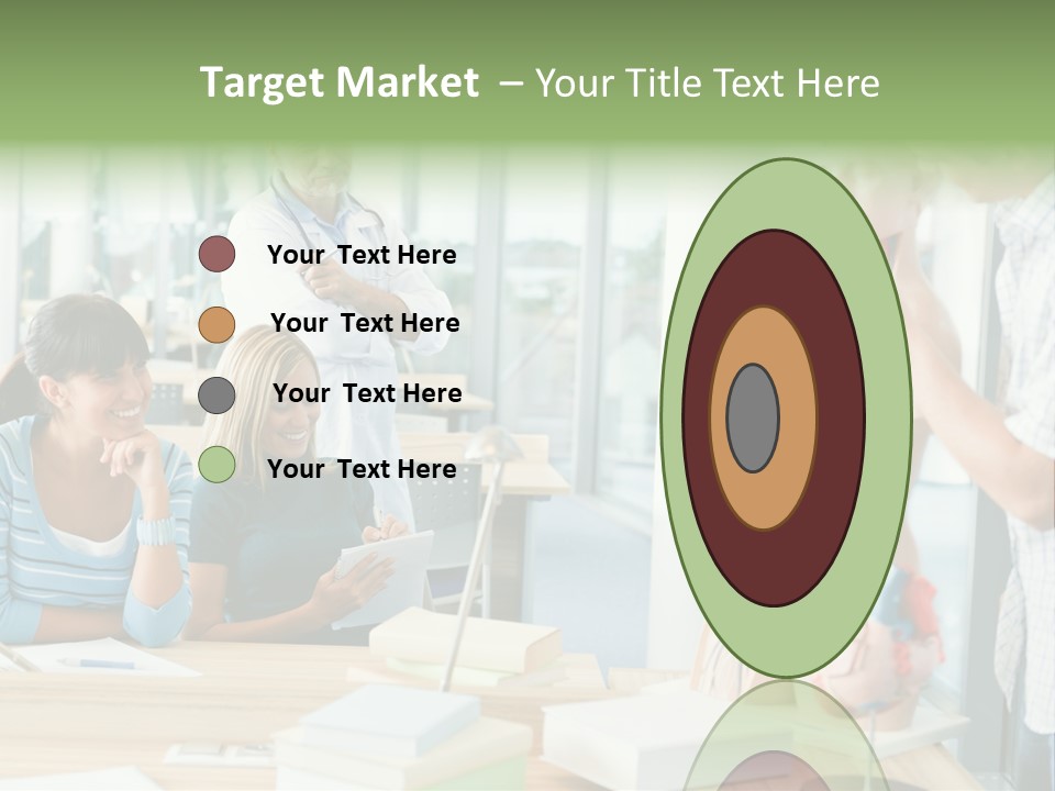 Anatomy Female College PowerPoint Template