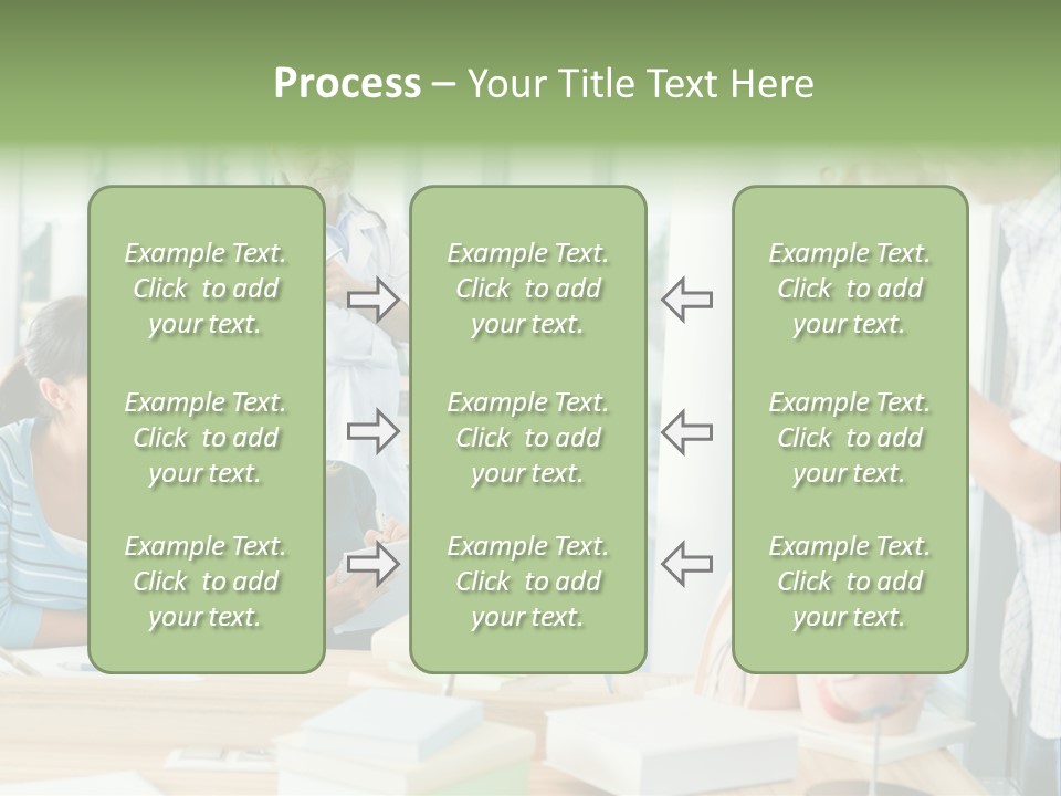 Anatomy Female College PowerPoint Template