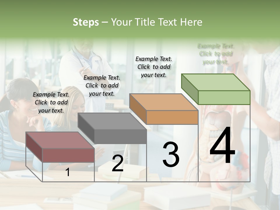 Anatomy Female College PowerPoint Template