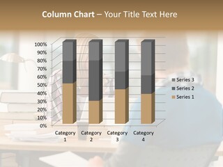 Holding Two Sitting PowerPoint Template