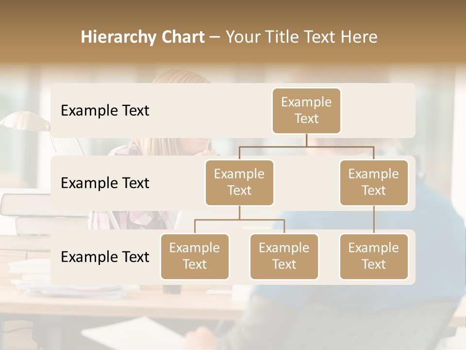 Holding Two Sitting PowerPoint Template