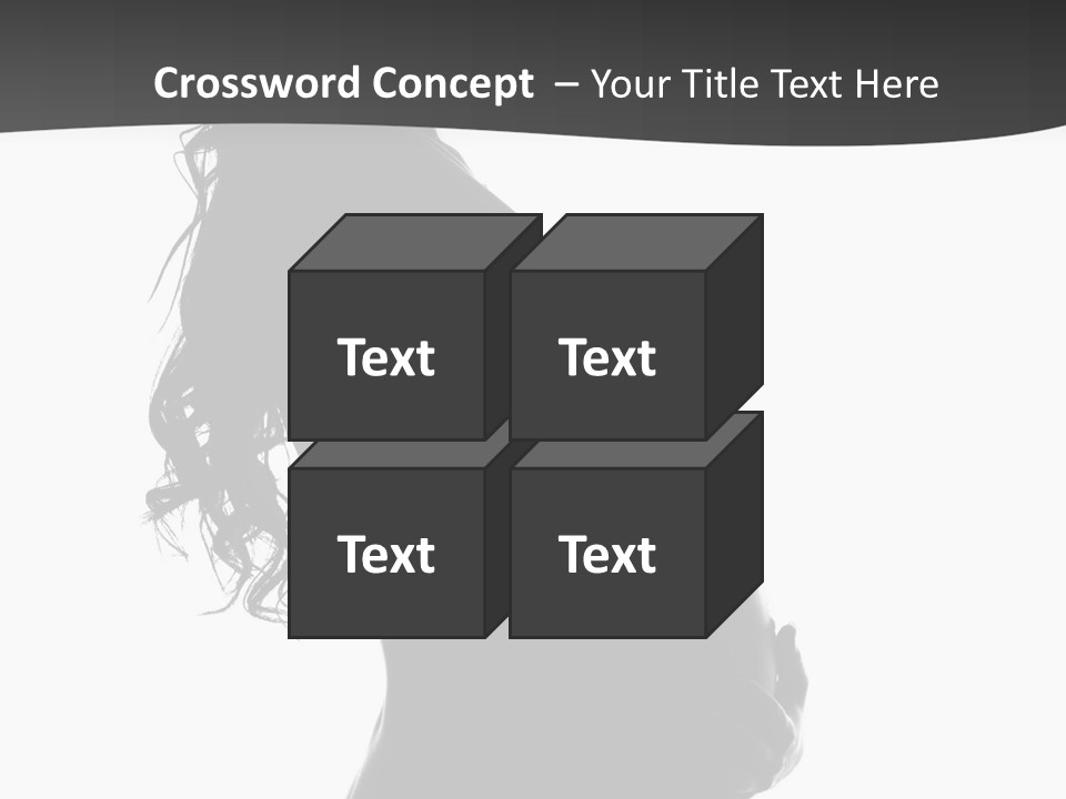 Marriage Girl Tenderness PowerPoint Template