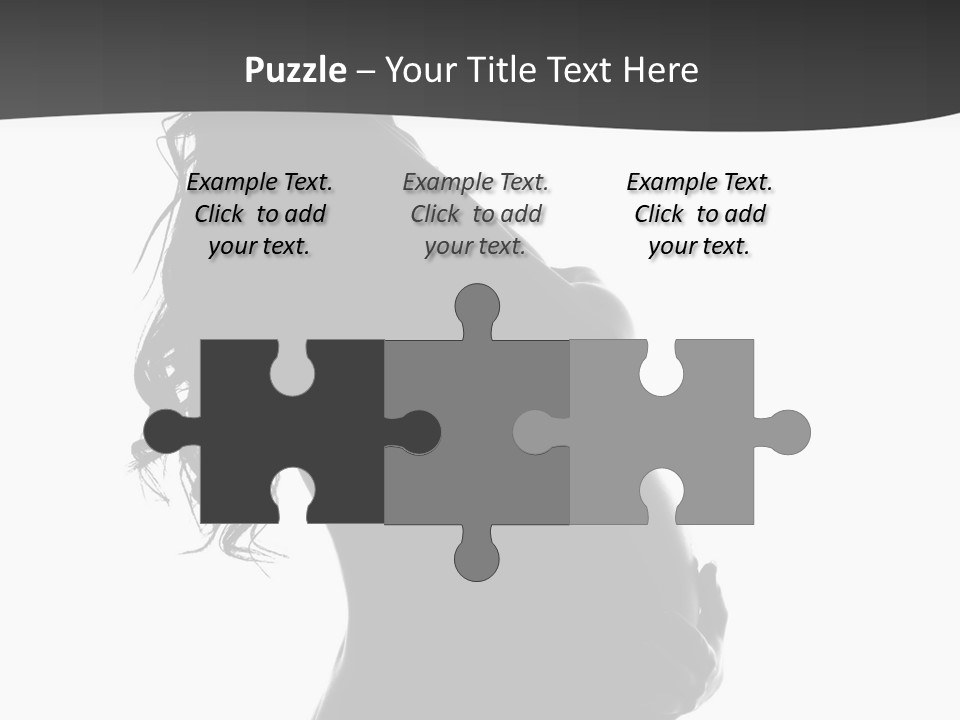 Marriage Girl Tenderness PowerPoint Template