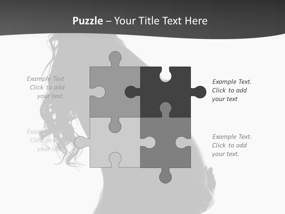 Marriage Girl Tenderness PowerPoint Template