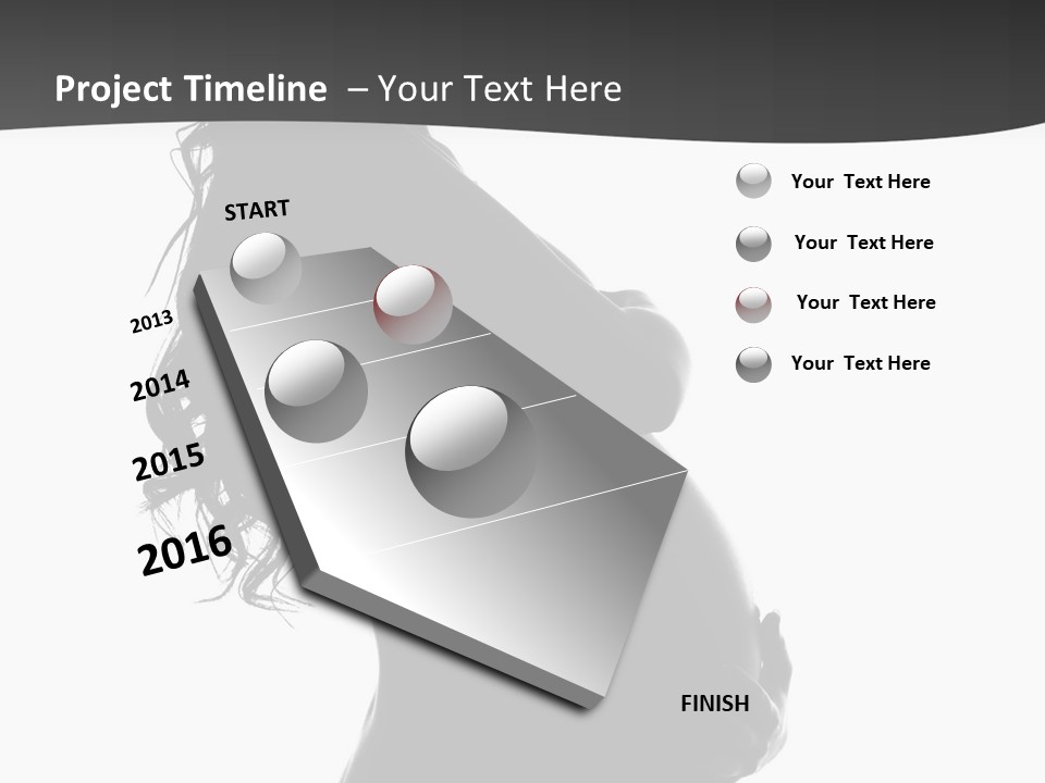Marriage Girl Tenderness PowerPoint Template