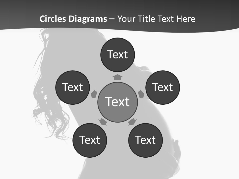 Marriage Girl Tenderness PowerPoint Template