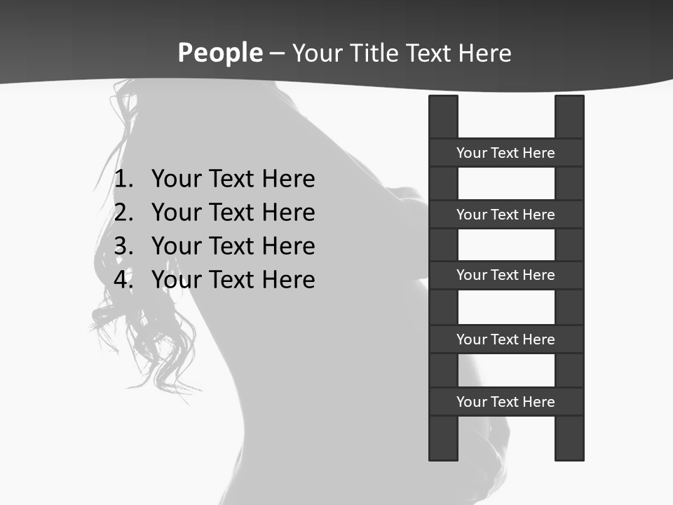 Marriage Girl Tenderness PowerPoint Template