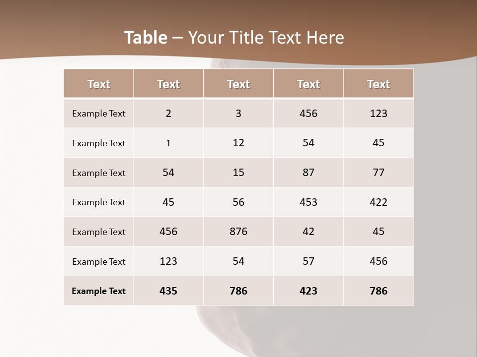 Expectation Marriage Conception PowerPoint Template
