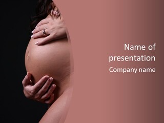 Marriage Development Pregnancy PowerPoint Template