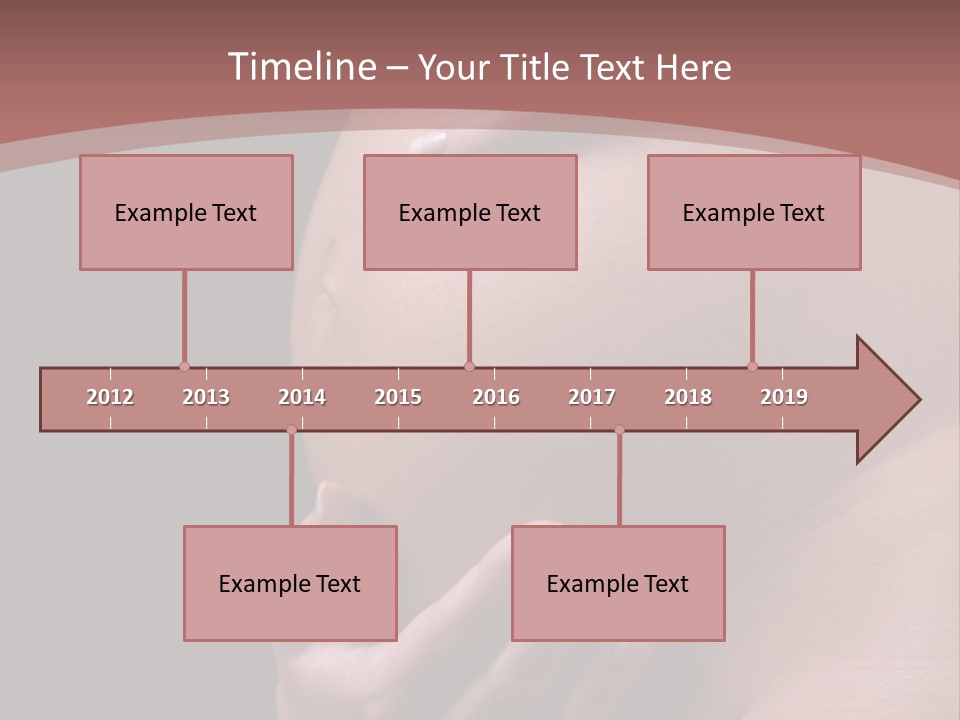 Marriage Development Pregnancy PowerPoint Template