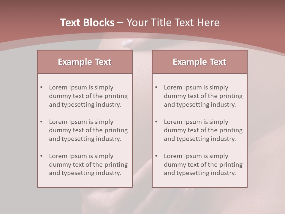 Marriage Development Pregnancy PowerPoint Template