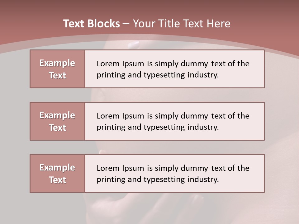 Marriage Development Pregnancy PowerPoint Template