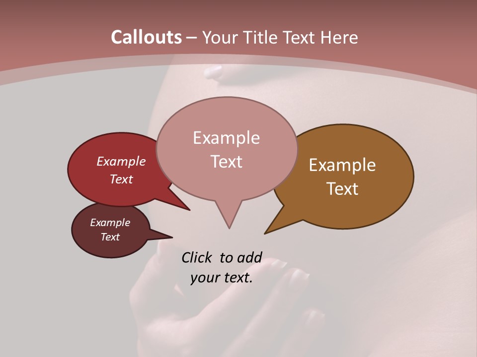 Marriage Development Pregnancy PowerPoint Template