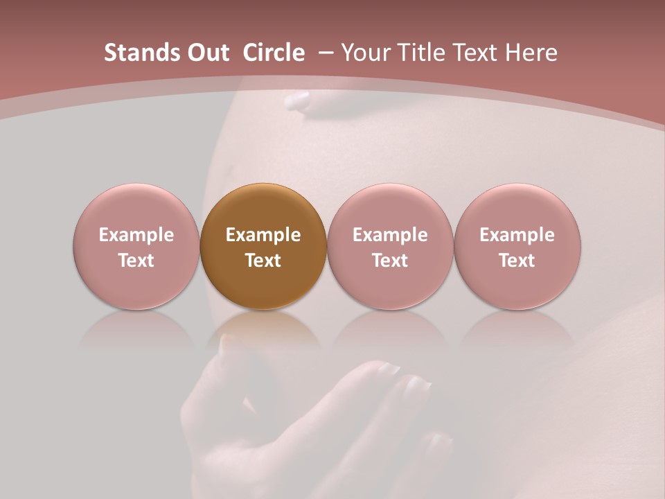 Marriage Development Pregnancy PowerPoint Template
