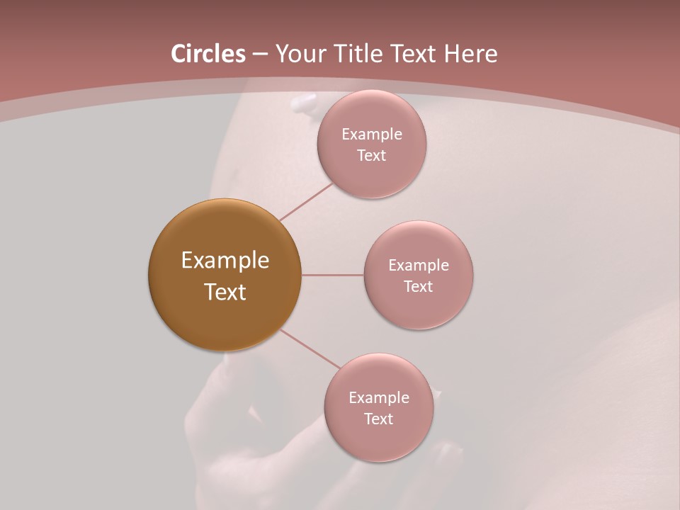 Marriage Development Pregnancy PowerPoint Template