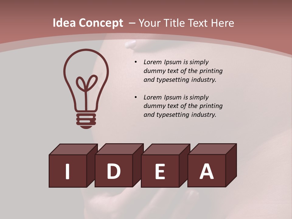 Marriage Development Pregnancy PowerPoint Template