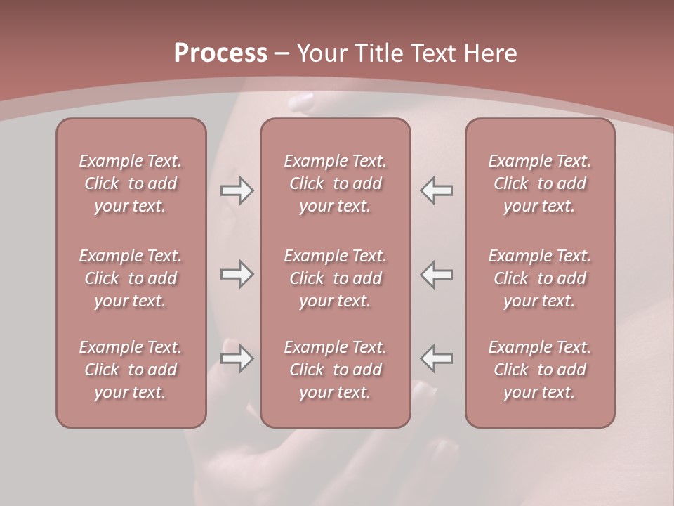 Marriage Development Pregnancy PowerPoint Template