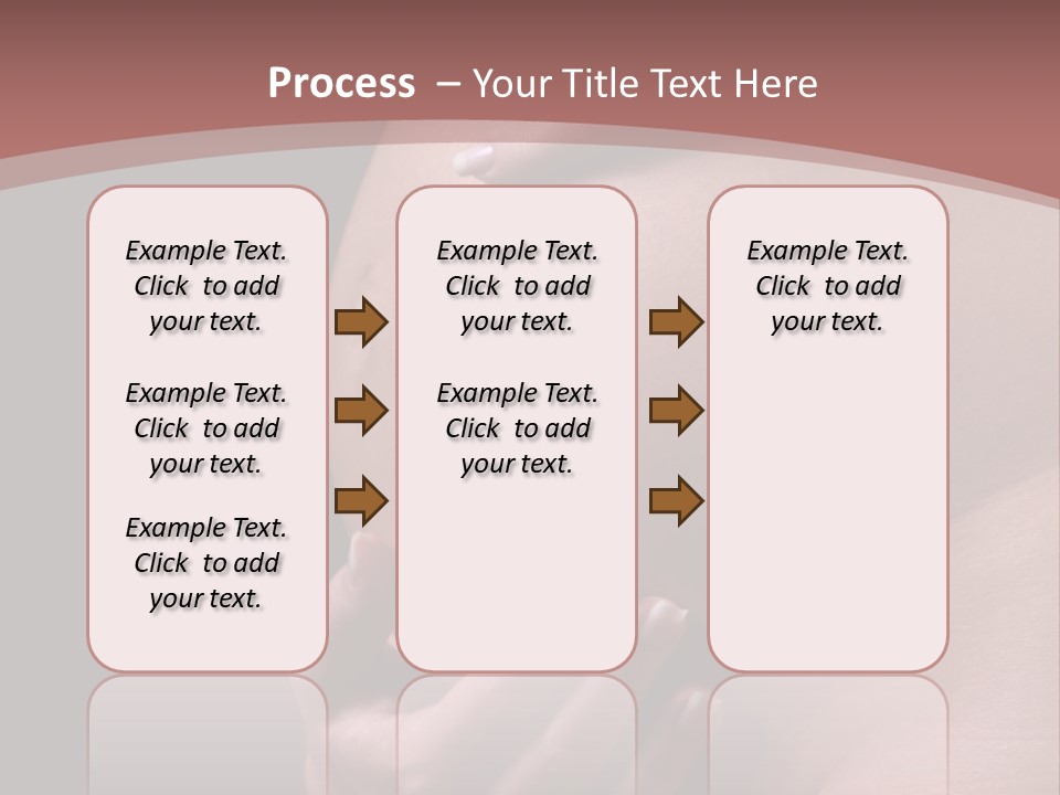 Marriage Development Pregnancy PowerPoint Template