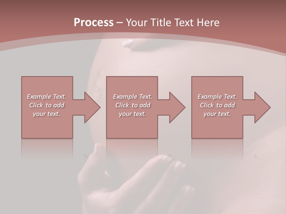 Marriage Development Pregnancy PowerPoint Template