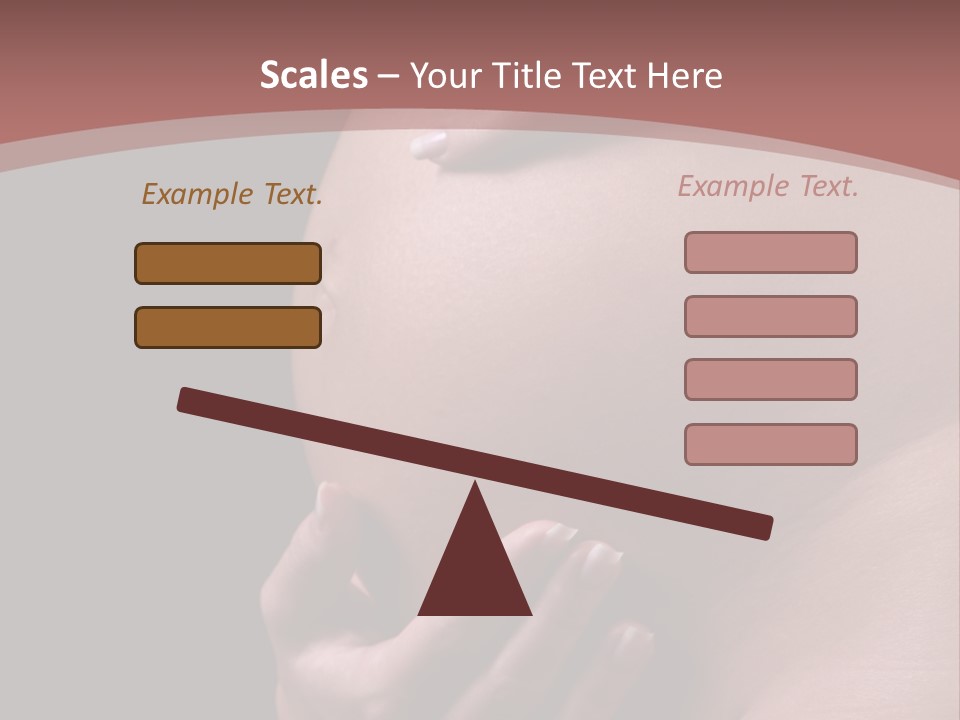 Marriage Development Pregnancy PowerPoint Template