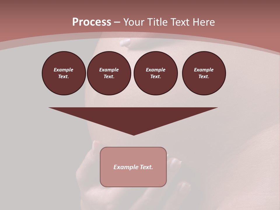 Marriage Development Pregnancy PowerPoint Template
