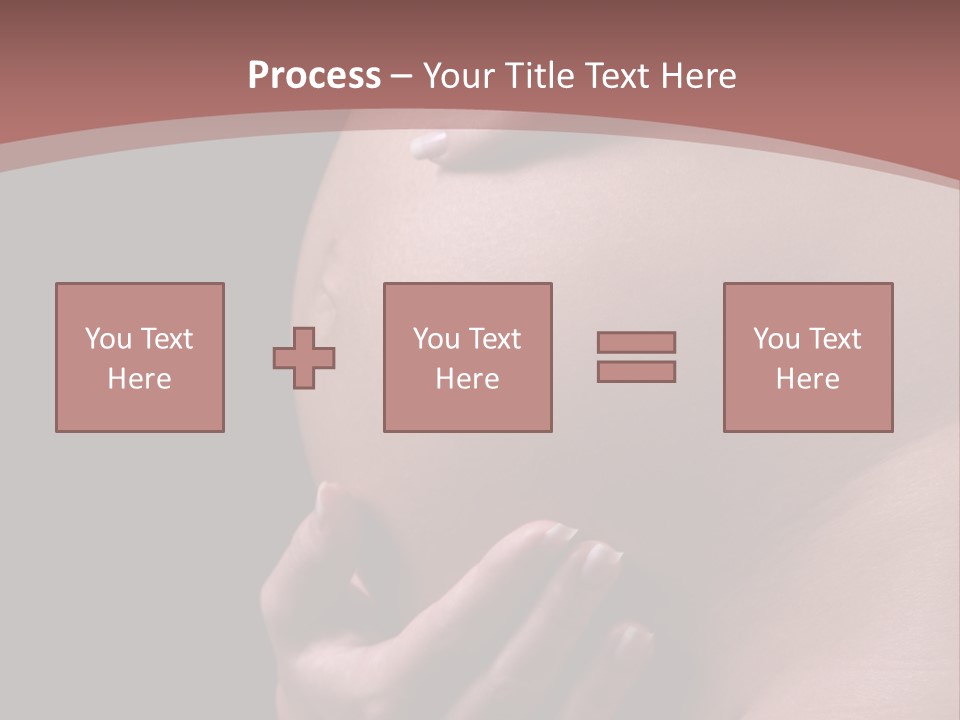 Marriage Development Pregnancy PowerPoint Template