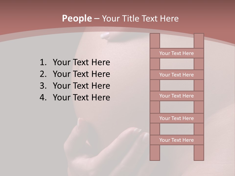 Marriage Development Pregnancy PowerPoint Template