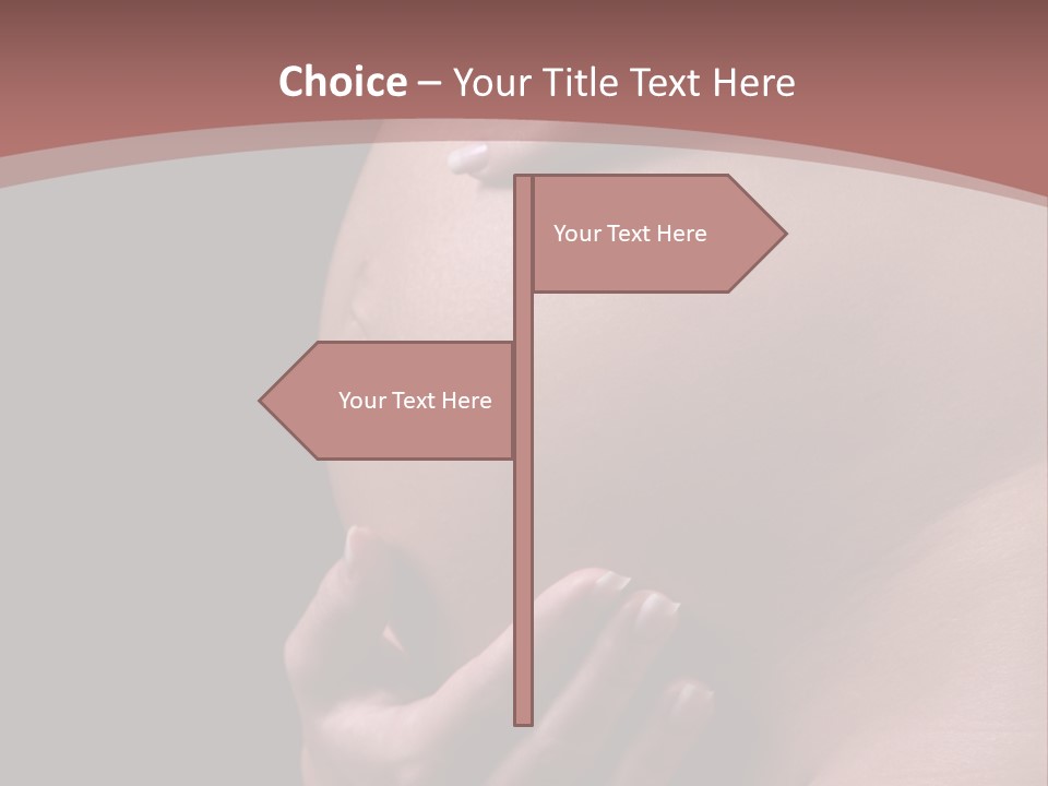 Marriage Development Pregnancy PowerPoint Template