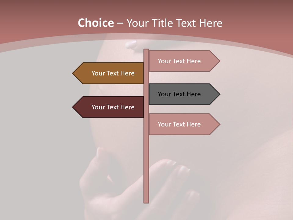 Marriage Development Pregnancy PowerPoint Template