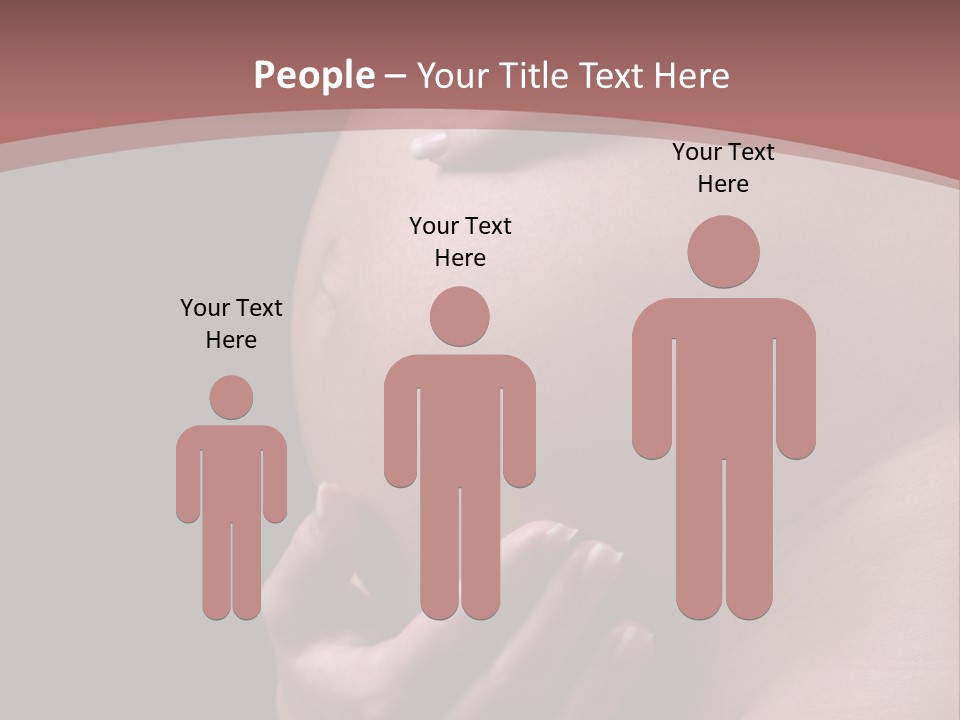 Marriage Development Pregnancy PowerPoint Template