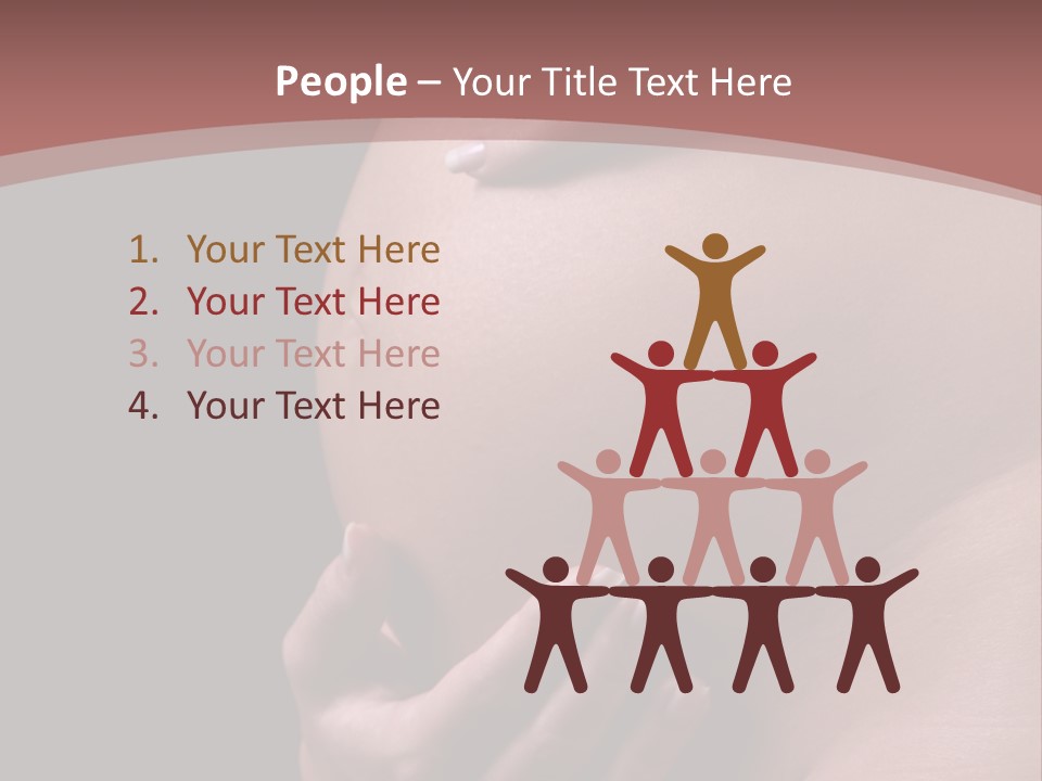 Marriage Development Pregnancy PowerPoint Template