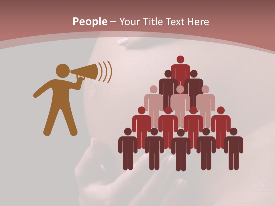 Marriage Development Pregnancy PowerPoint Template