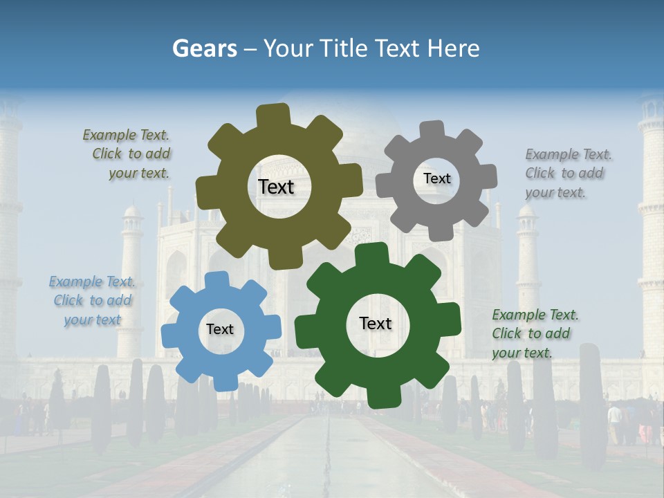 Table Toon Corporation PowerPoint Template