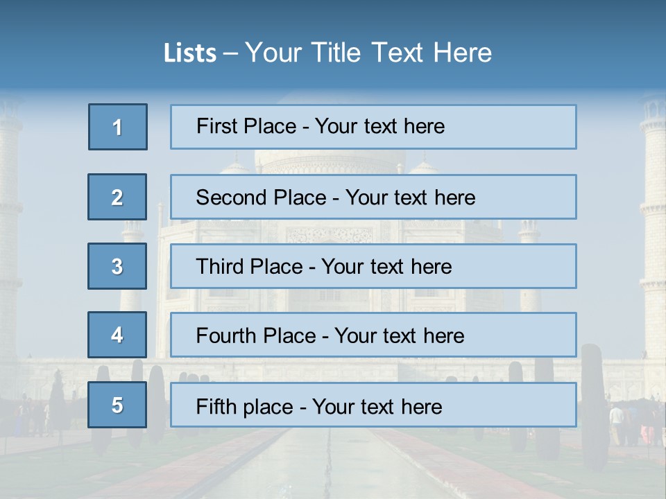 Table Toon Corporation PowerPoint Template